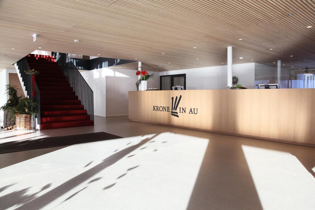Hotel Krone In Au Au (Vorarlberg) Exteriör bild