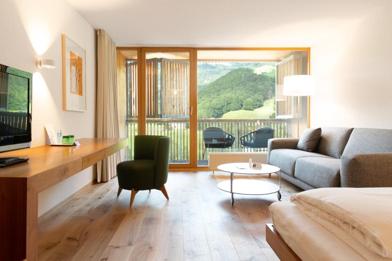 Hotel Krone In Au Au (Vorarlberg) Exteriör bild