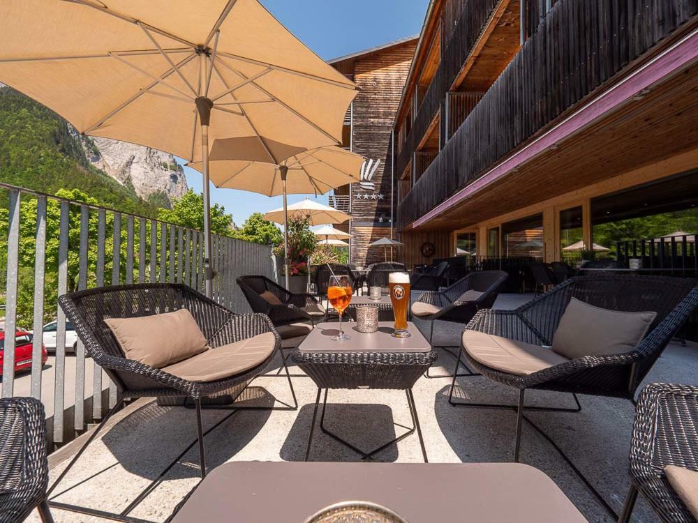 Hotel Krone In Au Au (Vorarlberg) Exteriör bild
